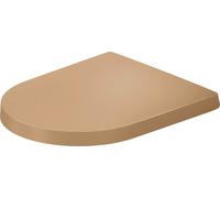 Duravit Duravit Abattant WC Balcoon recouvrant, amovible, avec frein de chute, Clay terma Quantité:1