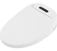 Siège de WC bidet intelligent - Siège chauffant électrique - 1300 W - Veilleuse LED - Température 34-40 °C - Télécommande et boutons - AC220V IPX4 - Blanc
