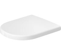 Siège de WC Duravit D-Code, 420x360mm, avec dispositif d'abaissement automatique, blanc brillant, 0028390000
