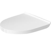 Siège de WC Duravit No.1 Compact, 369x433mm, amovible, blanc brillant, sans dispositif d'abaissement automatique, 0026110000