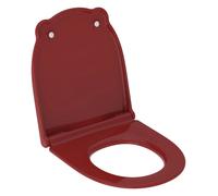 Geberit Abattant WC Bambini 502.970.FY.1 pour enfants - poignées, fermeture ralentie, rouge