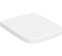 Siège de WC Geberit Renova Nr.1 Plan, avec couvercle, blanc, 572110000