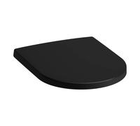 Abattant de toilettes Laufen PRO X H8918637160001 , noir mat, avec couvercle amovible et mécanisme de fermeture amortie