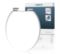 Siège de WC SCHÜTTE WHITE, avec fermeture automatique