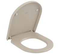 Siège de WC Villeroy & Boch Subway 3.0, ovale, SoftClose, QuickRelease, 374x438x42mm, 8M42S1AM, Couleur: Almond