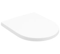 Siège de WC Villeroy & Boch Subway 3.0, ovale, SoftClose, QuickRelease, 374x438x42mm, 8M42S1RW, Couleur: Blanc de pierre