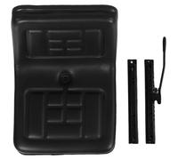 Siège ergonomique pour chariot élévateur, siège confortable pour tondeuse avec glissière pour tombereau, tracteur, chargeuse compacte, chargeuse télescopique, pelleteuse et excavatrice