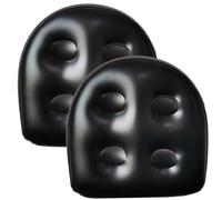 Siège Gonflable pour, 2 pièces rehausseur Gonflable 18, 5 x 14, 6 x 5, 9'' pour Spa et Support Dorsal avec Ventouse en PVC