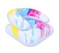 Siège Gonflable pour Bébé Dossier, Canapé Coloré en Pvc