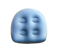 Siège gonflable pour jacuzzi gonflable avec ventouse en PVC, rehausseur de hauteur pour adultes, couleur dorée BAr105 (D, taille unique)