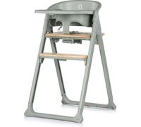 Siège haute chaise Chipolino Quatro 4 en 1, transat pour bébé, tour d'apprentissage, chaise pour enfant, plateau, repose-pieds, couleur verte