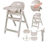 Siège haute Lionelo Matt 3 en 1, évolutif, pliable, avec hauteur réglable, jusqu'à 110 kg - Beige