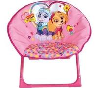 Fun House Siège lune Pat'Patrouille Stella Everest pliable H.47×L.54×P.42 cm Rose pour enfant