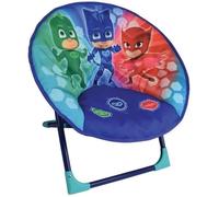 Fun House PYJAMASQUES - Siège lune pliable pour enfant, Polyester/Polyéthylène/Acier, 54 x 45 x 47 cm, Carte(language_tag -> Fr_fr)