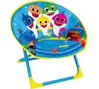 Siege lune pliant pour enfant FUN HOUSE BABY SHARK H.47 L.54 P.45 cm G