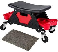 Siège mécanique pour cric de 136 kg avec roulettes