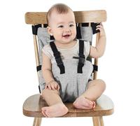 Siege Pliable Pour Enfant,Chaise Bebe Portable Ultra-Légère,Chaise Haute De Voyage,Harnais Sécurisé 3 Points pour Chaise, Siege Bebe Assis de 6 Mois à 3 Ans pour voyage Maison Restaurant lavable