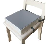 Siège rehausseur en éponge haute densité 50D pour tout-petit, pour Table à manger, avec housse amovible et lavable, gris, siège rehausseur de salle à manger