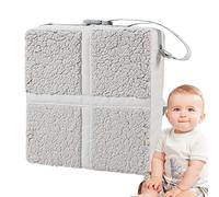 Siège Rehausseur Enfant pour Table antidérapant et boucles de sécurité | Coussin rehausseur portable évolutif Sangles élastiques réglables pour enfant repas