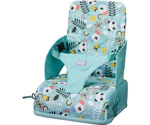 Siège Réhausseur Panda NUBY, Harnais 3 Points, Dès 6 Mois, Bleu, Ultra Léger, Transportable