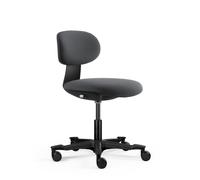 Siège technique FLEX réglable en hauteur, tissu anthracite - Ronéo
