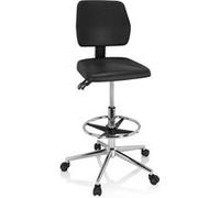 TOP WORK 11 I - Chaise de comptoir Noir
