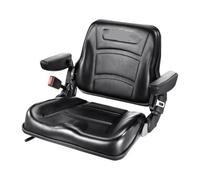 Siège Tracteur Universel En Cuir Synthétique PVC Et Mousse. Avec Dossier Réglable Micro-interrupteur Sécurité Agricoles Siège Tracteur