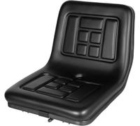 Siège universel pour tracteurs, siège en PVC de 100 kg, réglable. Comprend une glissière de 15 cm et un trou de drainage. Convient comme siège pour chariots élévateurs, siège de conducteur et siège po
