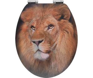 Siège WC Lion avec effet 3D