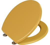 Siège WC Prima jaune moutarde mat