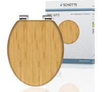 Siège WC SCHÜTTE Bambus, avec abaissement automatique