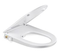 Sièges de toilette pour bidet non électrique Samodra, blanc (convient uniquement aux toilettes européennes) White