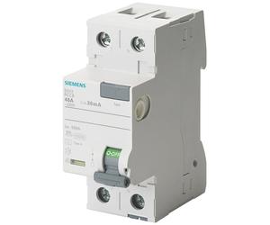 SIEM Disjoncteur différentiel 40/0,03A 1 pôle+N 230V 2TE F 5SV3314-3