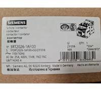 Contacteur Siemens, AC-3e, 25 A/11 kW/400 V, 3 pôles, CA 110 V/50 Hz, 1S+1Ö, raccordement à vis 3RT20261AF00