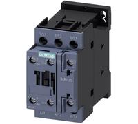 Contacteur Siemens, AC-3e, 32 A/15 kW/400 V, 3 pôles, CA 230 V/50 Hz, 1S+1Ö, raccordement à vis, 1 pièce.