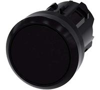 siemens Siemens Indus.Sector Bouton-poussoir 22 mm, rond, noir 3SU1000-0AB10-0AA0 Quantité:1