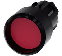 Siemens 3SU10000CB200AA0 3SU1000-0CB20-0AA0 Bouton-poussoir collerette plastique, rond bouton noir, rouge 1 pc(s)