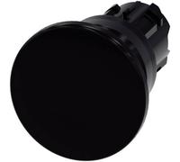 Siemens 3SU10001BD100AA0 3SU1000-1BD10-0AA0 Bouton champignon collerette plastique noir 1 pc(s)