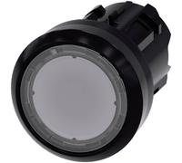Siemens 3SU10010AB700AA0 3SU1001-0AB70-0AA0 Bouton-poussoir lumineux à rappel actionneur plat, collerette plastique