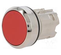 Siemens Bouton-poussoir 3SU1050-0AB20-0AA0 – collerette métal, bouton plat rouge – 1 pc