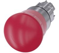 Siemens 3SU1050-1HB20-0AA0 Coup de poing darrêt durgence collerette métal, finition brillante IP66, IP67, IP69K 1 pc(s) Piece