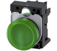 siemens Siemens Indus.Sector Signal lumineux vert, lentille lisse 3SU1102-6AA40-1AA0 Quantité:1