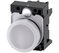 Siemens 3SU1106-6AA60-1AA0 Voyant lumineux plat blanc 230 V/AC 1 pc(s)