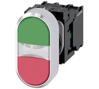 Siemens 3SU1158-3AB42-1MA0 Bouton-poussoir à double touche 1 pc(s)