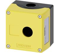 Siemens 3SU1801-0AA00-0AB2 3SU18010AA000AB2 Boîtier vide 1 emplacement (L x l x H) 85 x 85 x 64 mm jaune 1 pc(s)