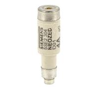 Siemens 5SE2304 Liaison fusible NEOZED 400 V GL, taille D01, 4 A, dans boîte pliante avec capuchons de contact étamés, blanc