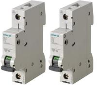 Siemens 5SL6132-6 Disjoncteur 1 pôle 32 A 230 V, 400 V (Lot de 2)