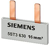 Siemens 5ST3630 Rail de collecte de broches, raccord 16mm2 : 2x 1-phase résistant au contact Peigne à broches 10 pc(s)