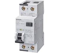 Siemens 5SU13546KK06 Interrupteur différentiel/Disjoncteur de protection 2 pôles 6 A 0.03 A 230 V