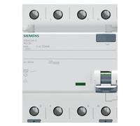 Siemens Interrupteur différentiel 5SV43440 AC 40 A 30 mA 4 pôles 400 V 70 mm